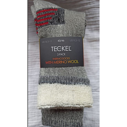 Teckel Thermo Wol dames en heren sock 2-pack aanbieding
