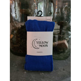 Kindermaillot effen van Yellow moon kobaltblauw