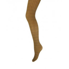 Panty marianne zigzag  zwart mosterd