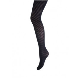 Panty marianne wafelstructuur zwart