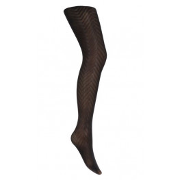 Panty van Marianne met V motief 60 denier in de kleur mokka