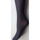 Panty Marianne in een fantasie motief marineblauw