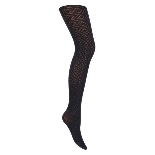 Panty Marianne in een fantasie motief marineblauw