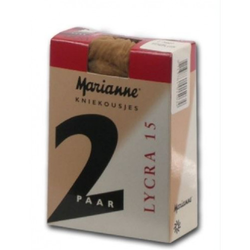  Marianne kniekousen 15 denier met lycra, 3 doosjes € 9,00