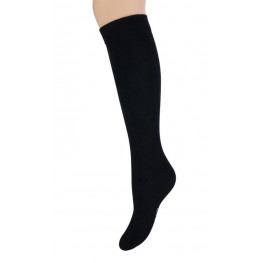 Dames kniekous van Yellow Moon zwart