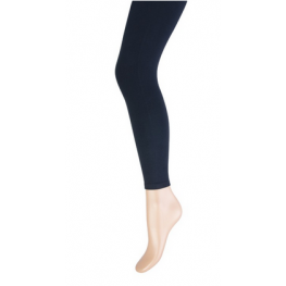 Dames katoenen legging marineblauw.