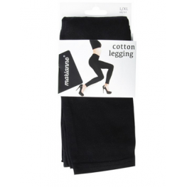 Dames katoenen legging zwart