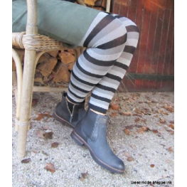 Legging met strepen
