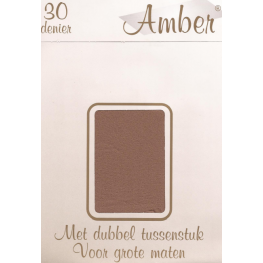 Panty 30 denier met tussenstuk