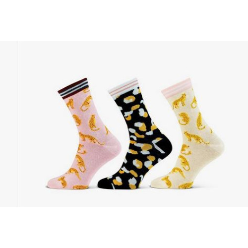 Teckel sokken 3 - pack jungle print