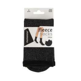 Marianne Women Lurex Fleece Inside sock 2-pack 