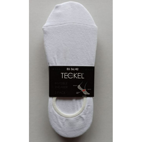 Invisible sneaker 3 - pack wit.