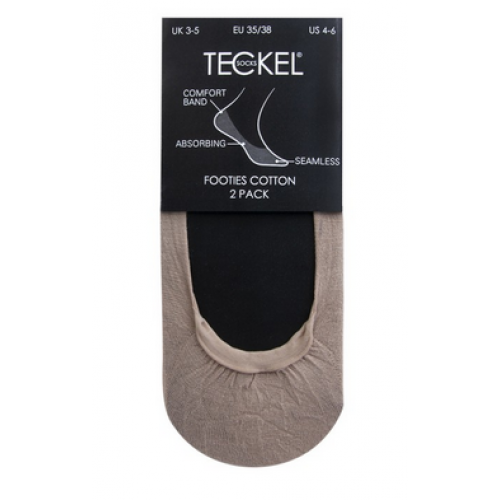 Kousenvoetje teckel katoen 2 pak