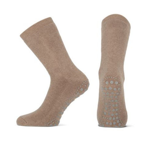  Anti-slip sokken beige