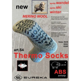 Antislip sok met merinowol