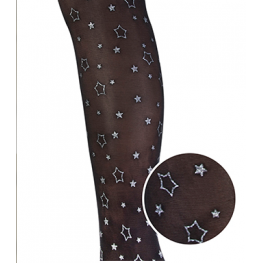 Kinderpanty met lurex sterretjes