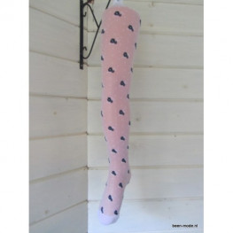 Kinder panty Yellow moon in wit en blauw