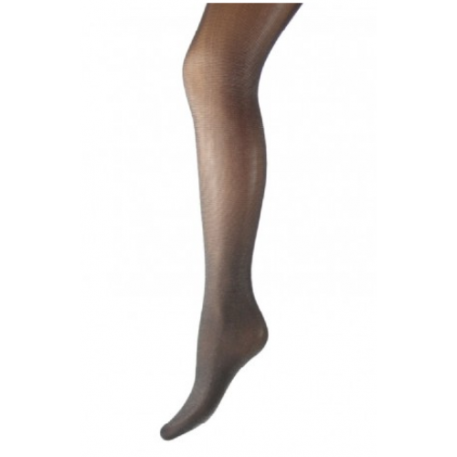 Kinder panty zwart met zilver lurex
