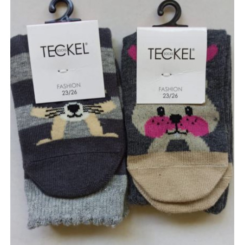 meisjes sok met dieren figuurtjes