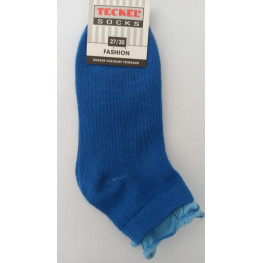 Shortsokjes in het blauw,