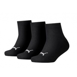 Kinderbiker sok puma 3 pak zwart